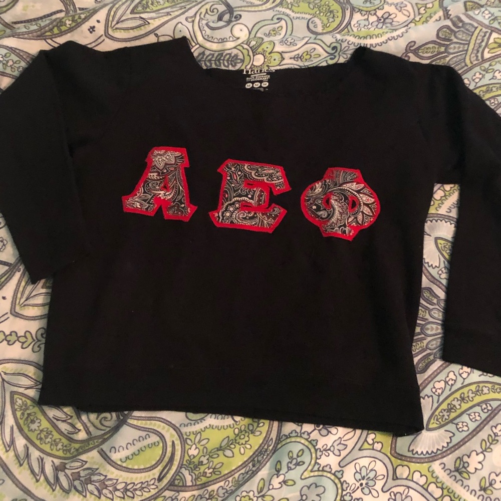 Aephi red letter sweatshirt